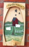 CB- 331   Quadro cabide cozinha country - Family Home