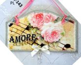 PL-143  Plaquinha Amore